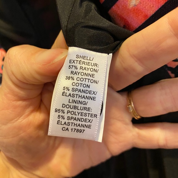 Floral and stripe Banana Republic stretch blazer - Picture 7 of 7